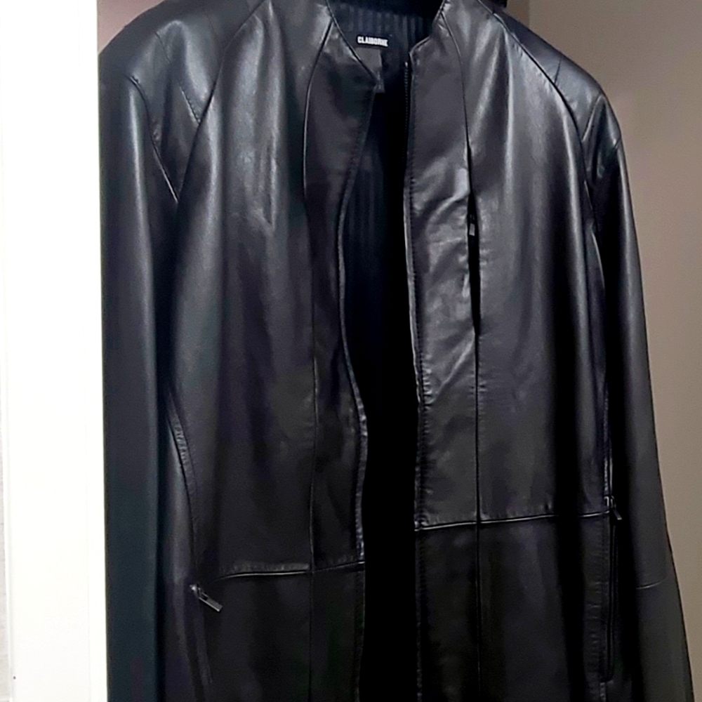 COPY - Claiborne 100% Genuine Leather Lamb Skin Jacket